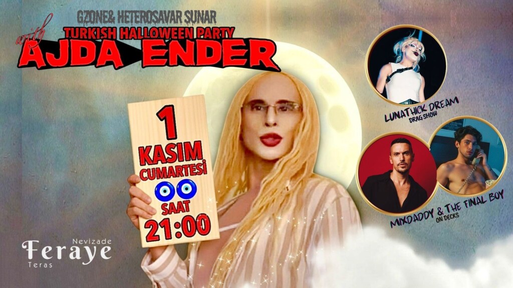 Turkish Halloween Party with Ajda Ender (GZone ve Heterosavar Sunar)