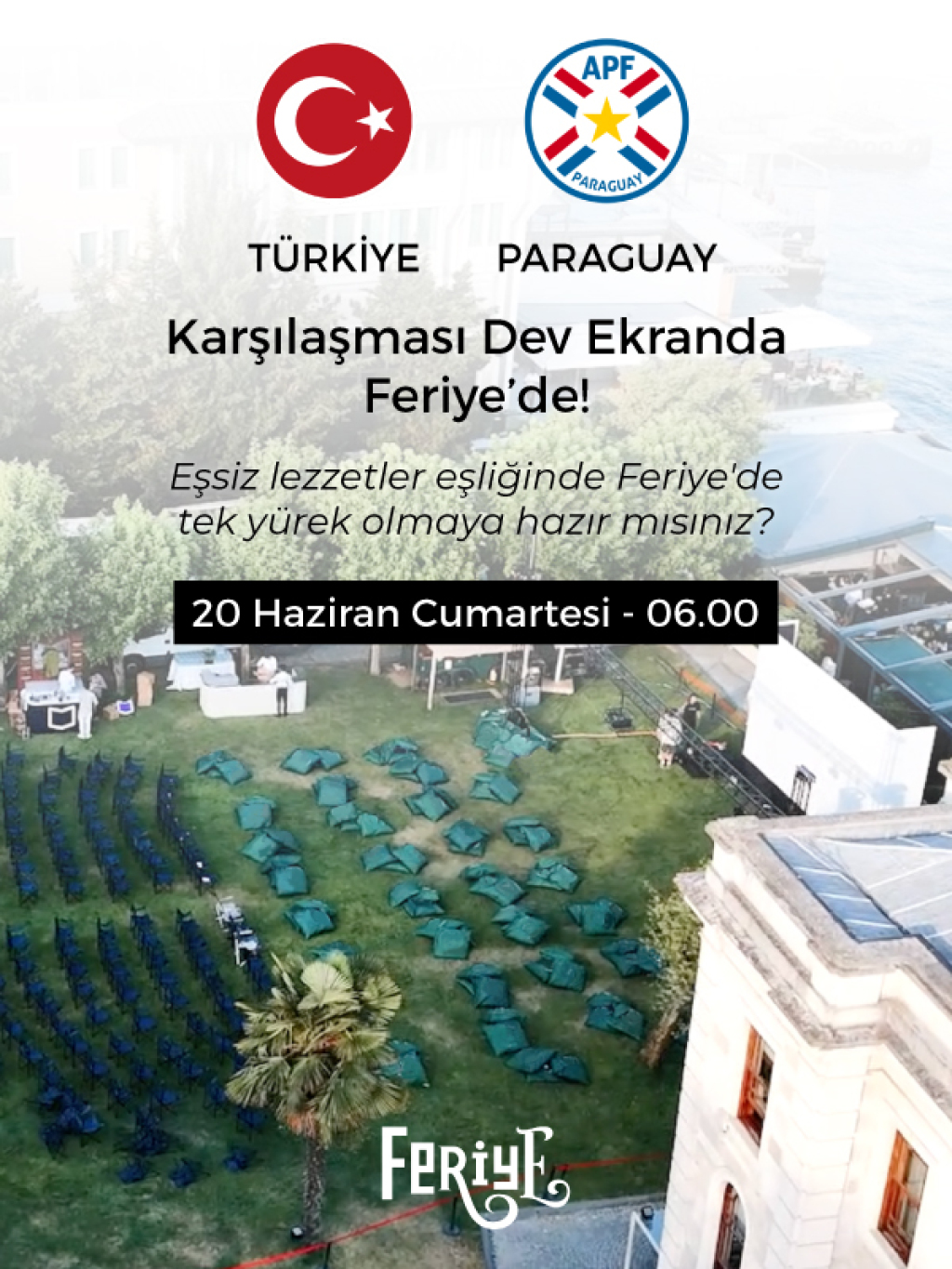 Türkiye - Paraguay Maçı Rıhtım Feriye