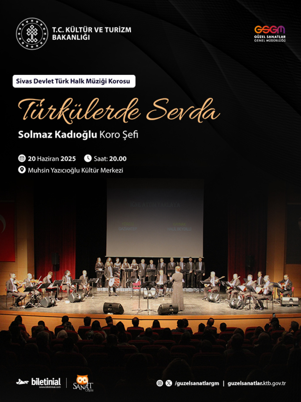 Türkülerde Sevda Konseri - Sivas Devlet Türk Halk Müziği Korosu