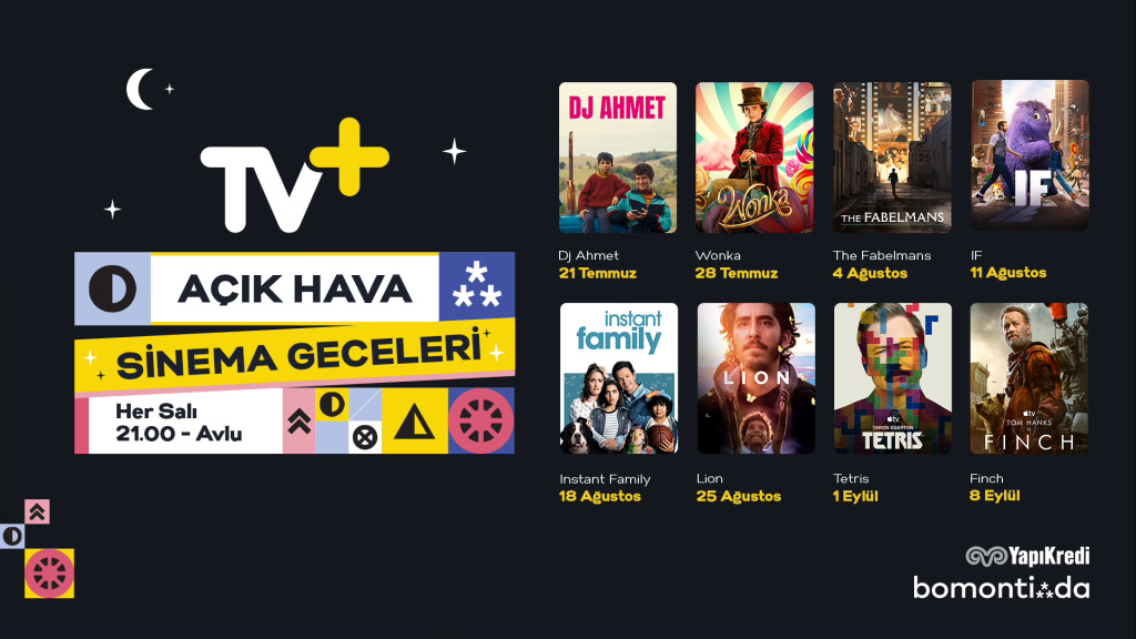TV+ Açık Hava Sinema Geceleri – DJ AHMET