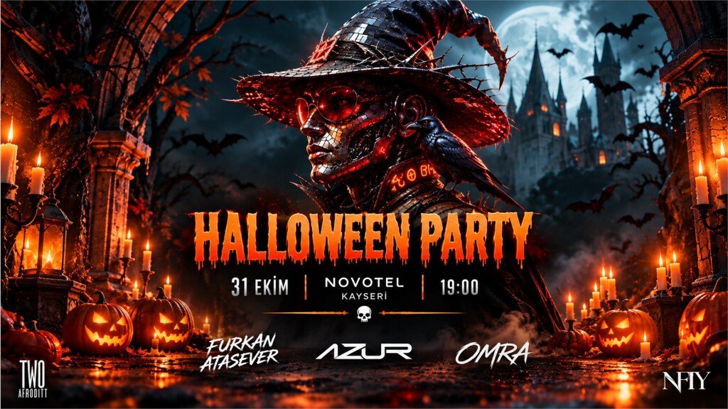 Twoafroditt Halloween Techno Party