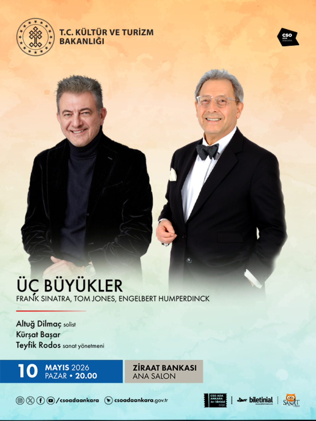 Üç Büyükler 2 - Frank Sinatra, Tom Jones, Engelbert Humperdinck