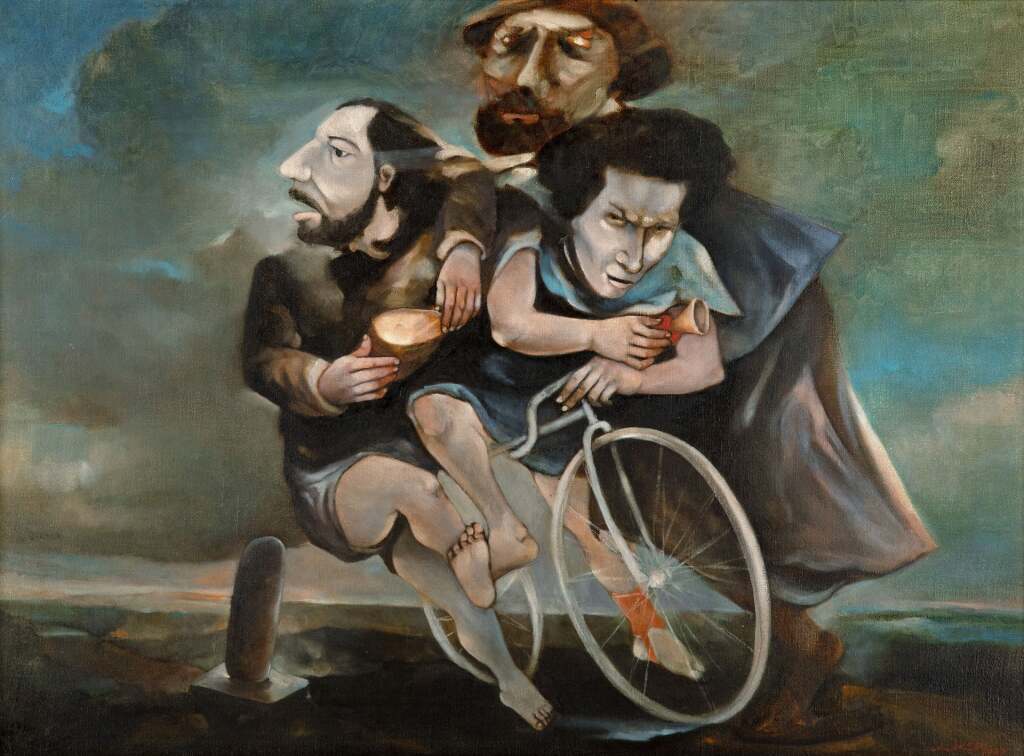 Üç Ressam: Alaettin Aksoy, Mehmet Güleryüz, Komet