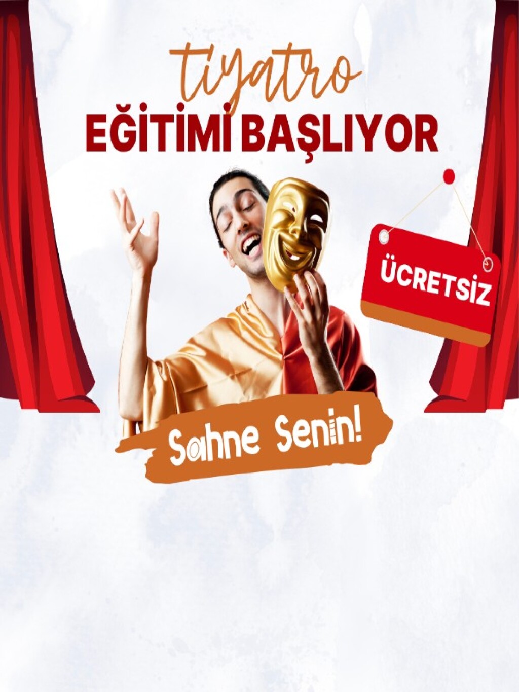 Ücretsiz Temel Oyunculuk Eğitimi Workshop