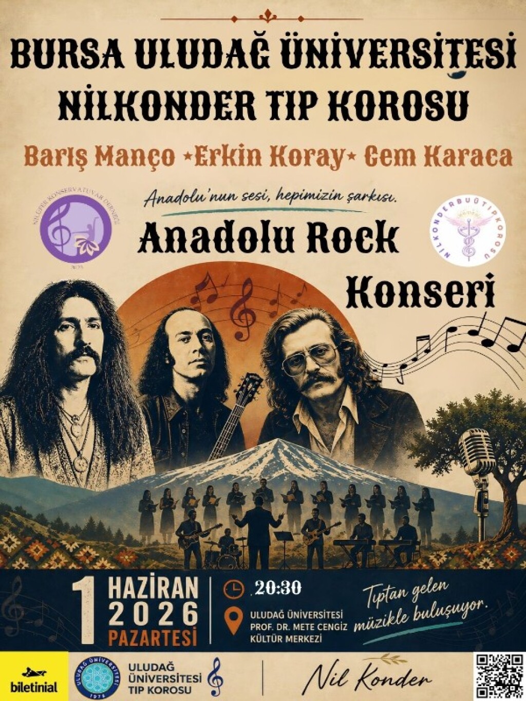 Uludağ Üniversitesi Tıp Korosu Anadolu Rock