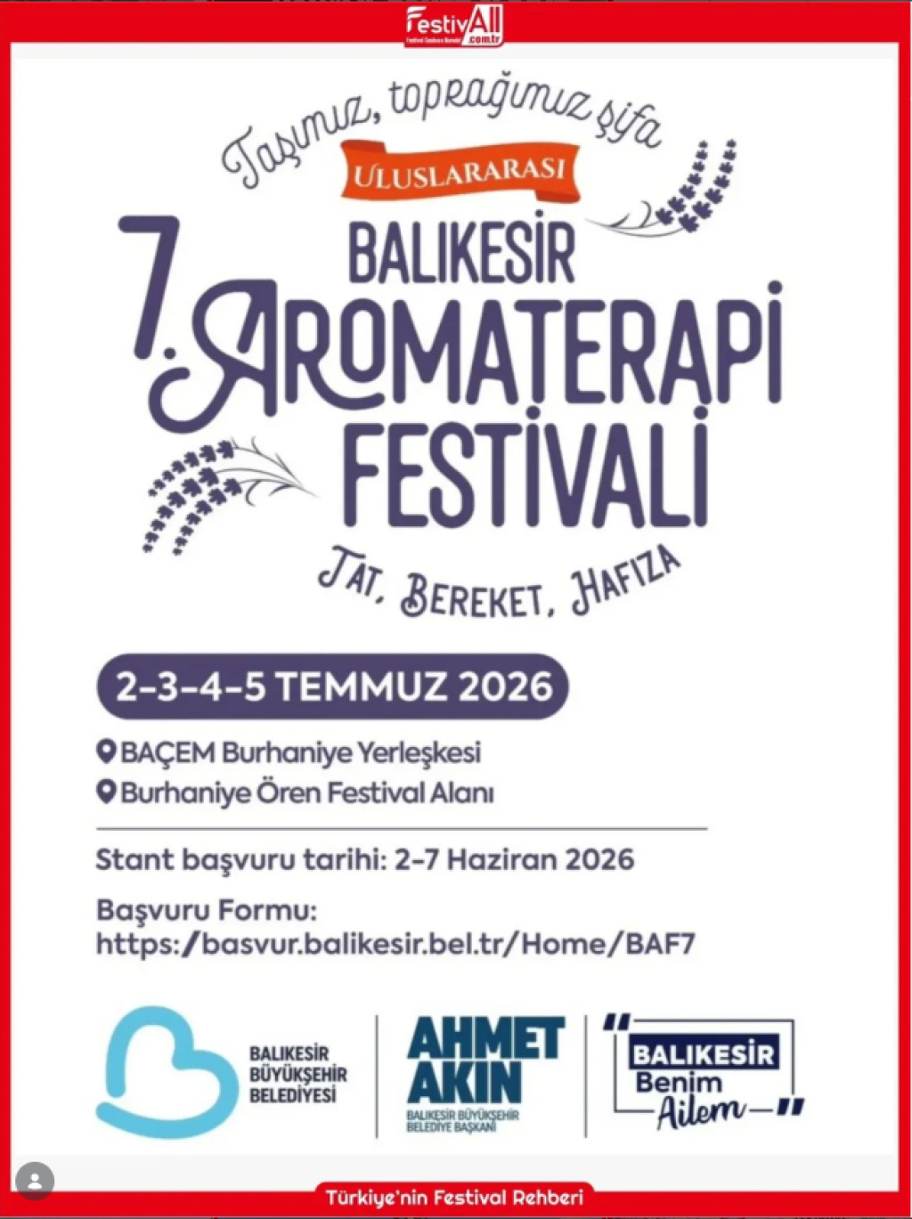 Uluslararası Balıkesir Aromaterapi