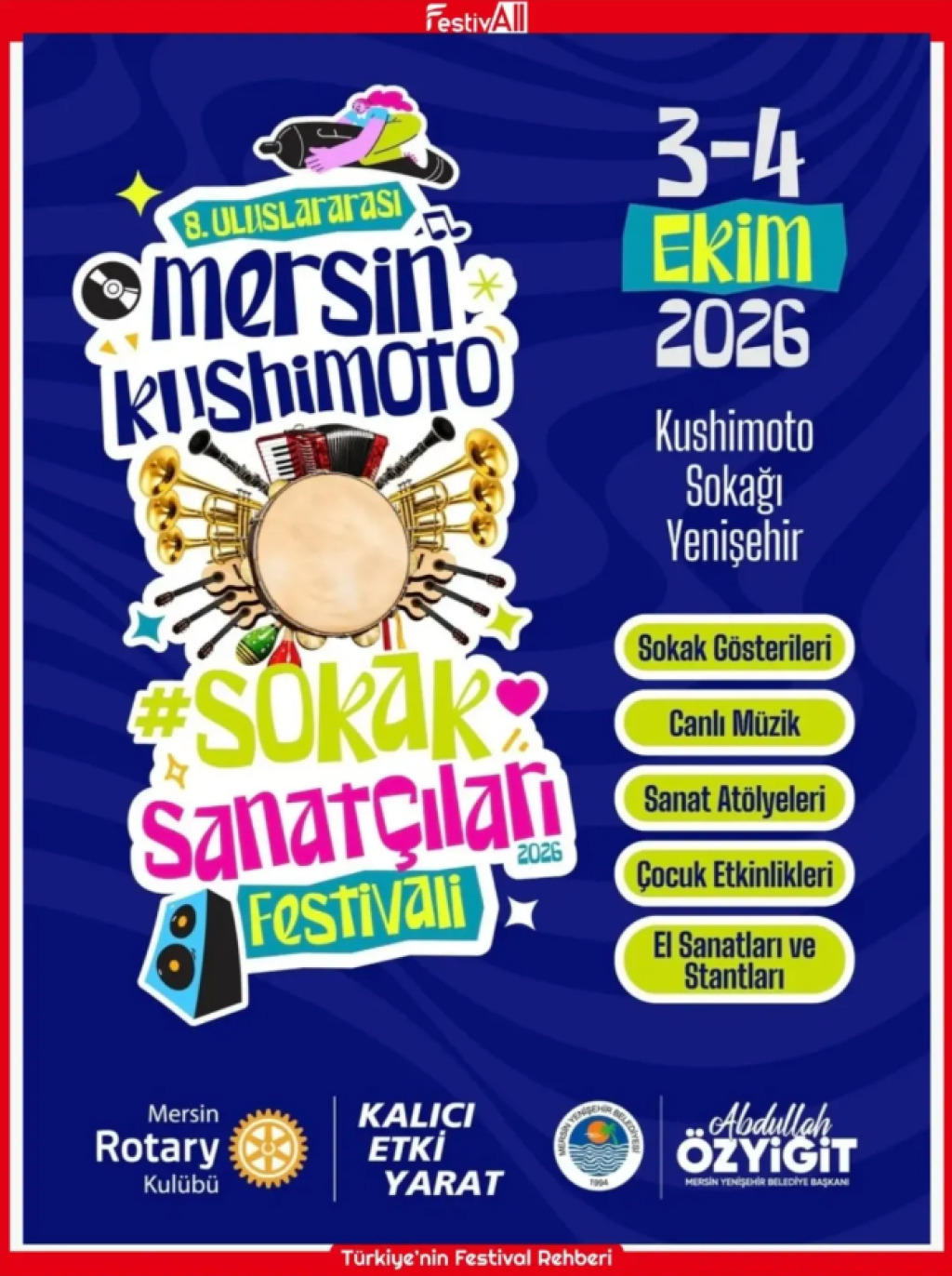 Uluslararası Mersin Kushimoto Sokak Sanatçıları