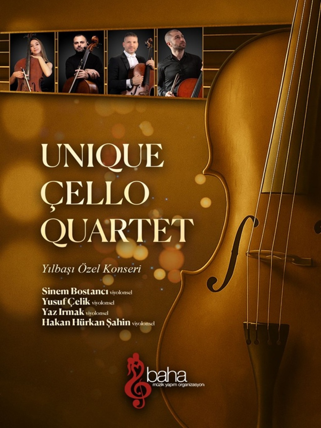 Unique Çello Quartet Yılbaşı Özel