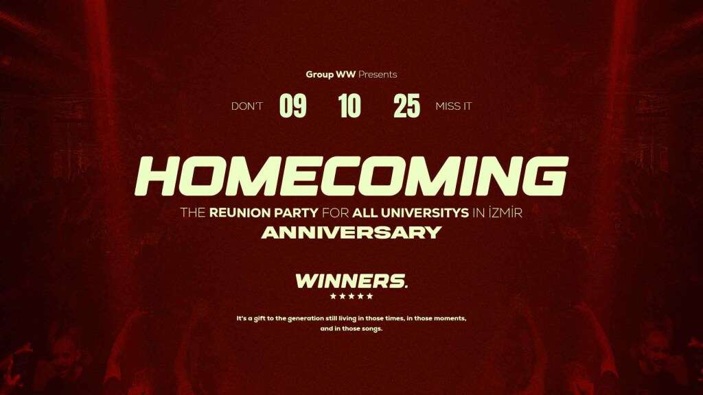 UNIVERSITY HOMECOMING PARTY | QUESTION MARK