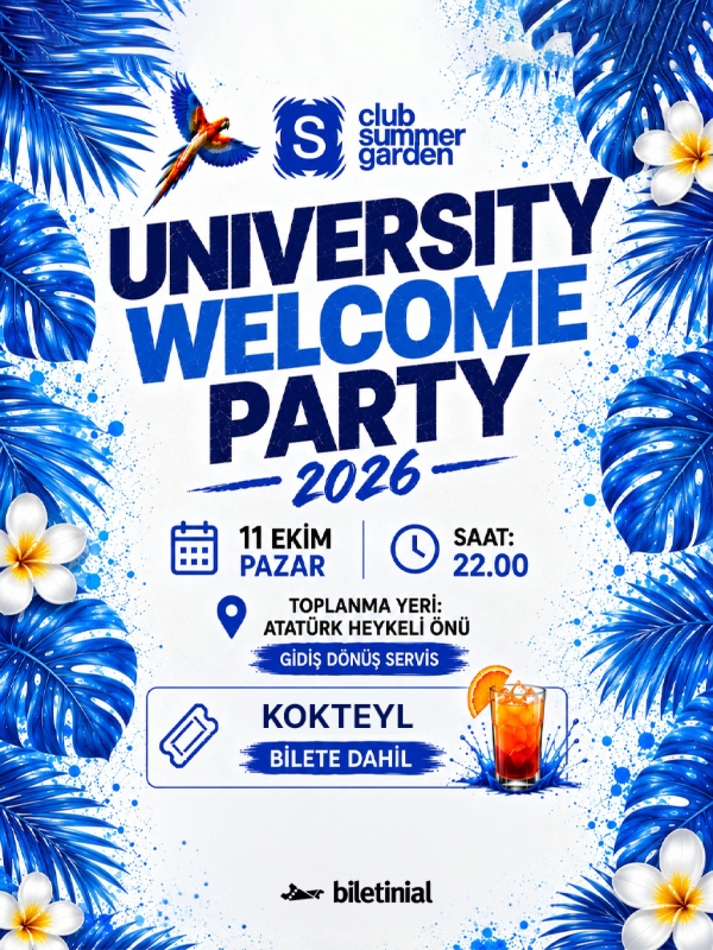 Universıty Welcome Party 2026 ( Alanya Summer Garden )