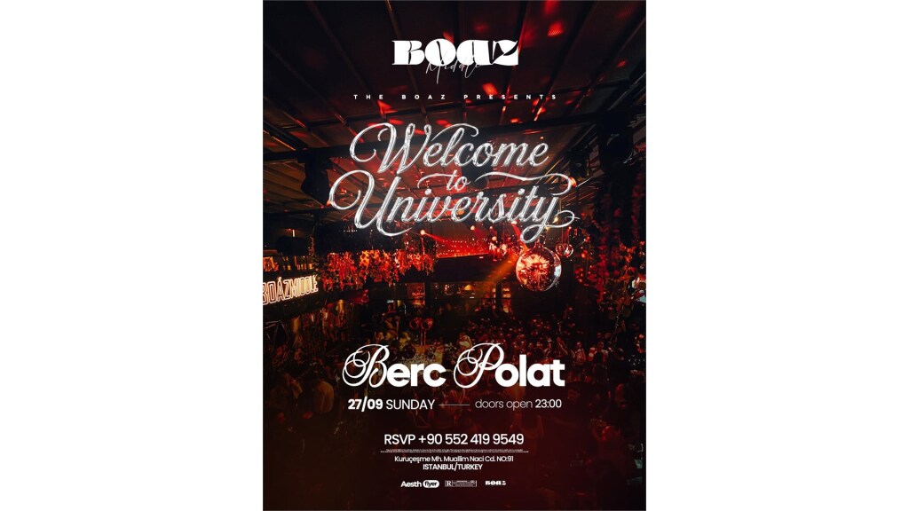 UNIVERSITY WELCOME PARTY / BOAZ MİDDLE