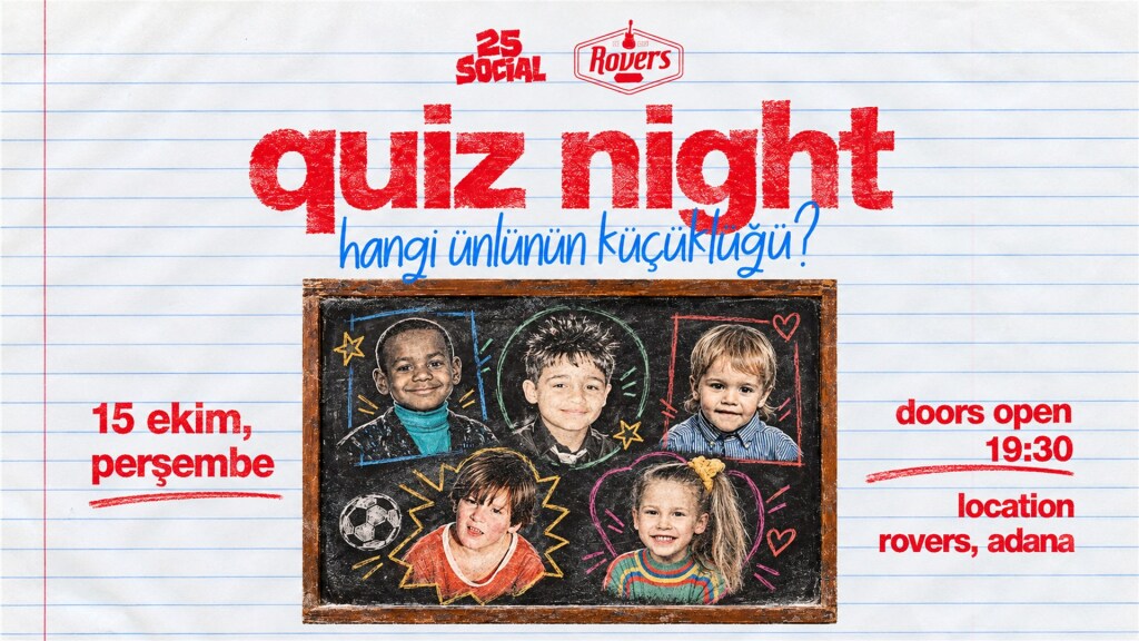 Ünlülerin çocukluğu Quiz Night