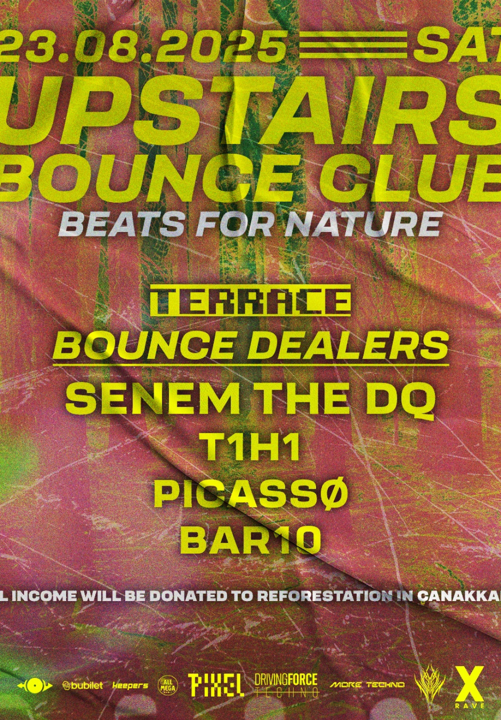 Upstairs Bounce Club: Beats for Nature @terrace