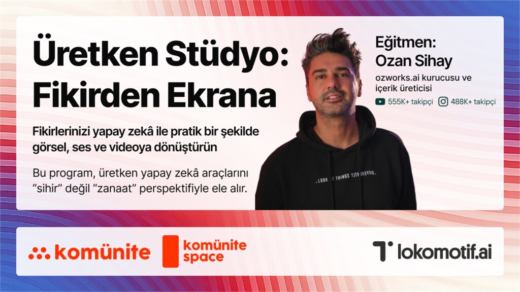 Üretken Stüdyo: Fikirden Ekrana
