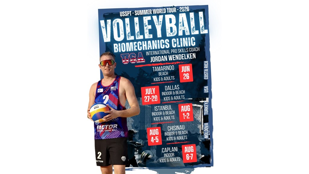 USSPT - Yaz Dünya Turu Voleybol Biyomekanik Eğitimi - Yetişkin & Beach Voleybolu