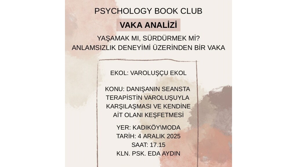 Vaka Analizi (Kln. Psk. Eda Aydın)
