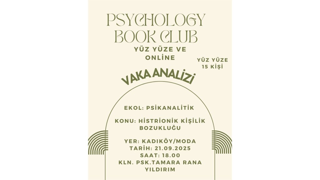 Vaka Analizi (Kln. Psk. Tamara Rana Yıldırım)