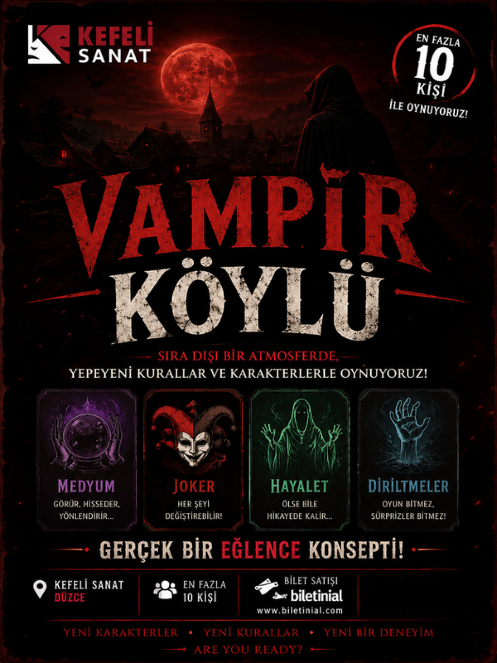 Vampir Köylü (İnteraktif Oyun)