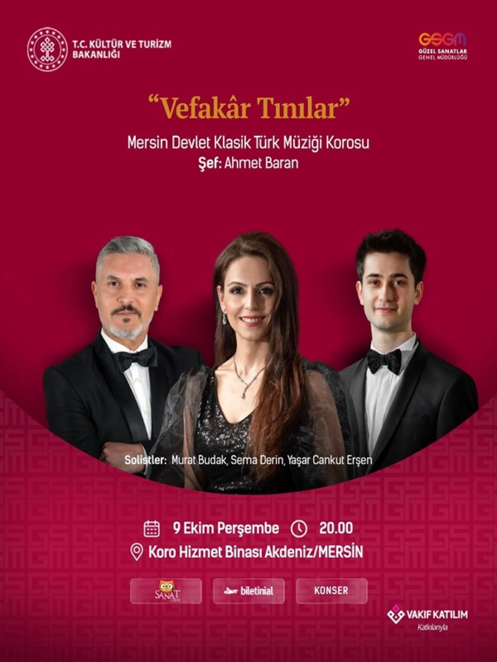 Vefakar Tınılar - Mersin Devlet Klasik Türk Müziği Korosu
