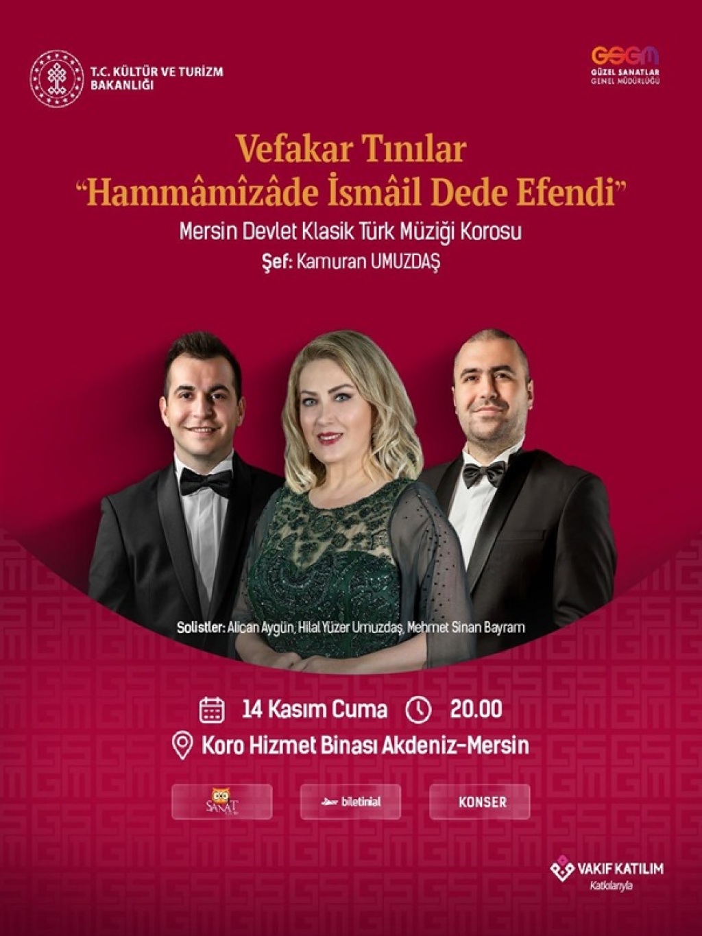 Vefakar Tınılar - Mersin Devlet Klasik Türk Müziği Korosu