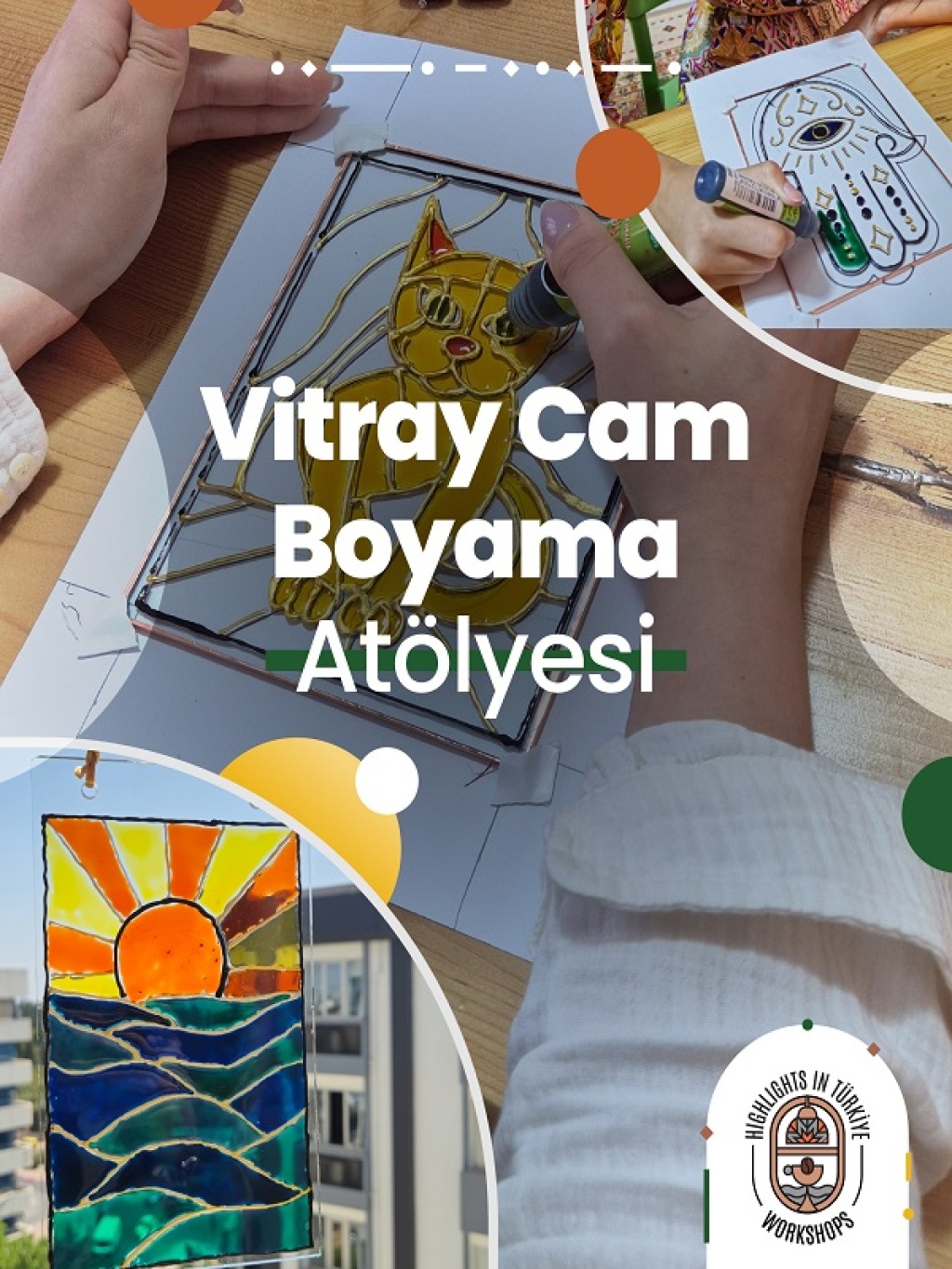 Vitray Cam Boyama Atölyesi