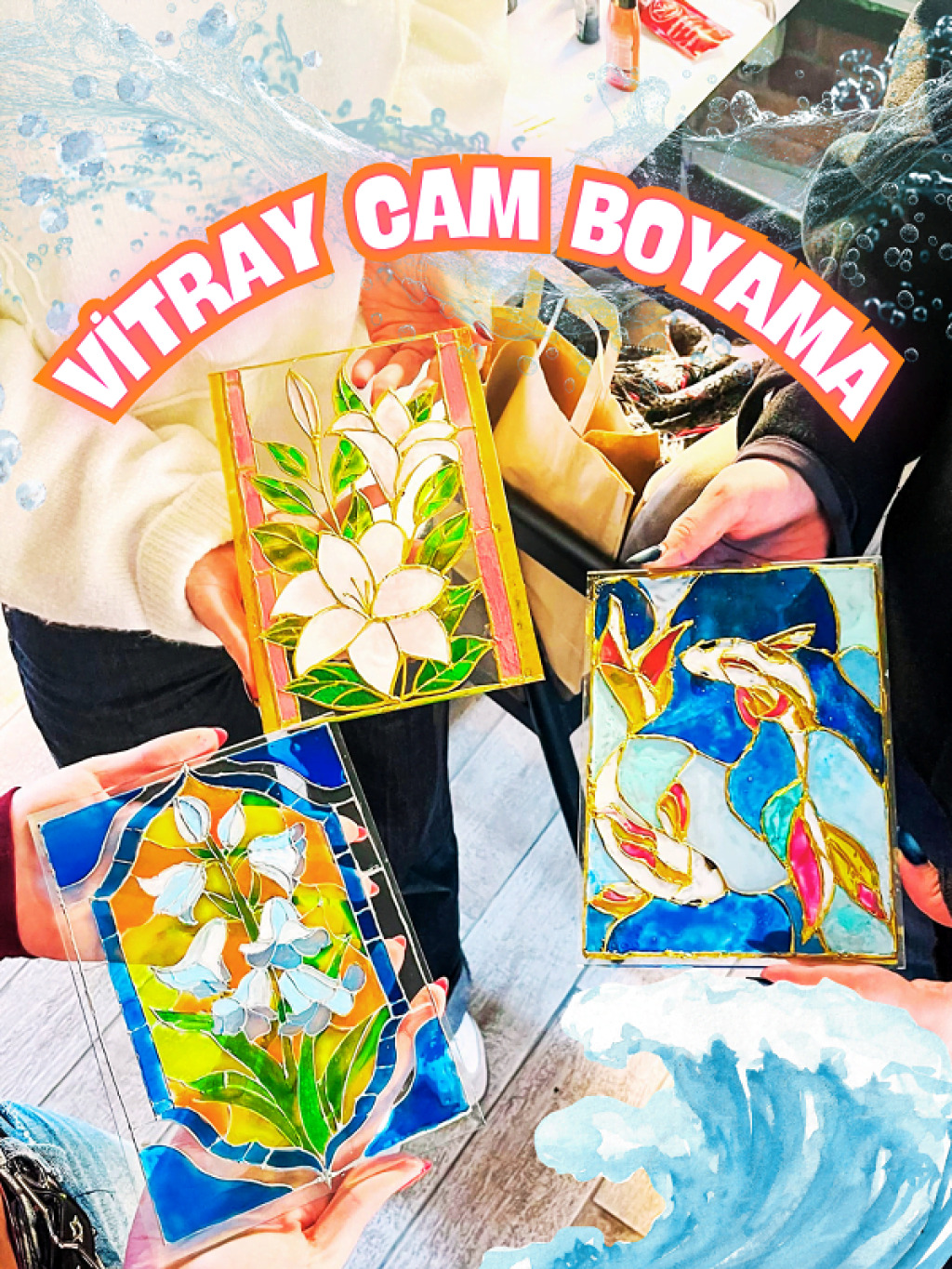 Vitray Cam Boyama Workshop