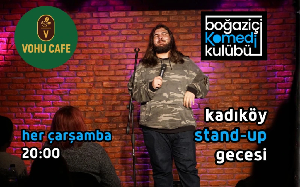 Vohu Kadıköy Stand-up Gecesi - Boğaziçi Komedi Kulübü