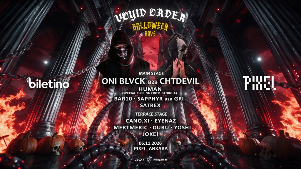 VOYID ORDER: SPECIAL HALLOWEEN RAVE - ONI BLVCK B2B CHTDEVIL