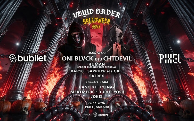 VOYID ORDER: Special Halloween Rave - ONI BLVCK B2B CHTDEVIL