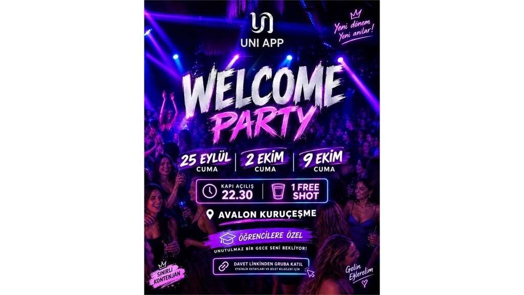 Welcome University Party