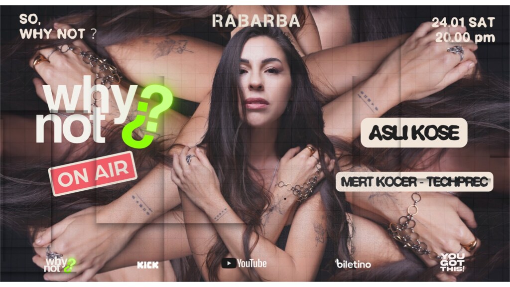 WhyNot On Air Aslı Köse @Rabarba Rooftop