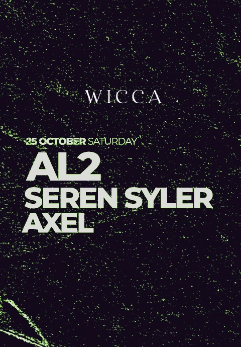 Wicca 25 October !
