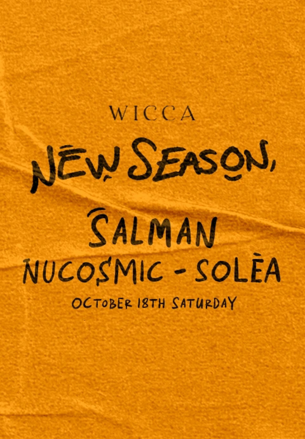 Wicca New Season 18 October!