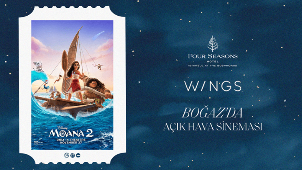 Wings Boğaz'da Açık Hava Sineması - Moana 2