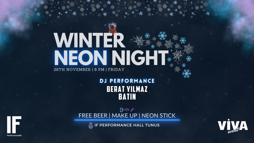 Winter Neon Night