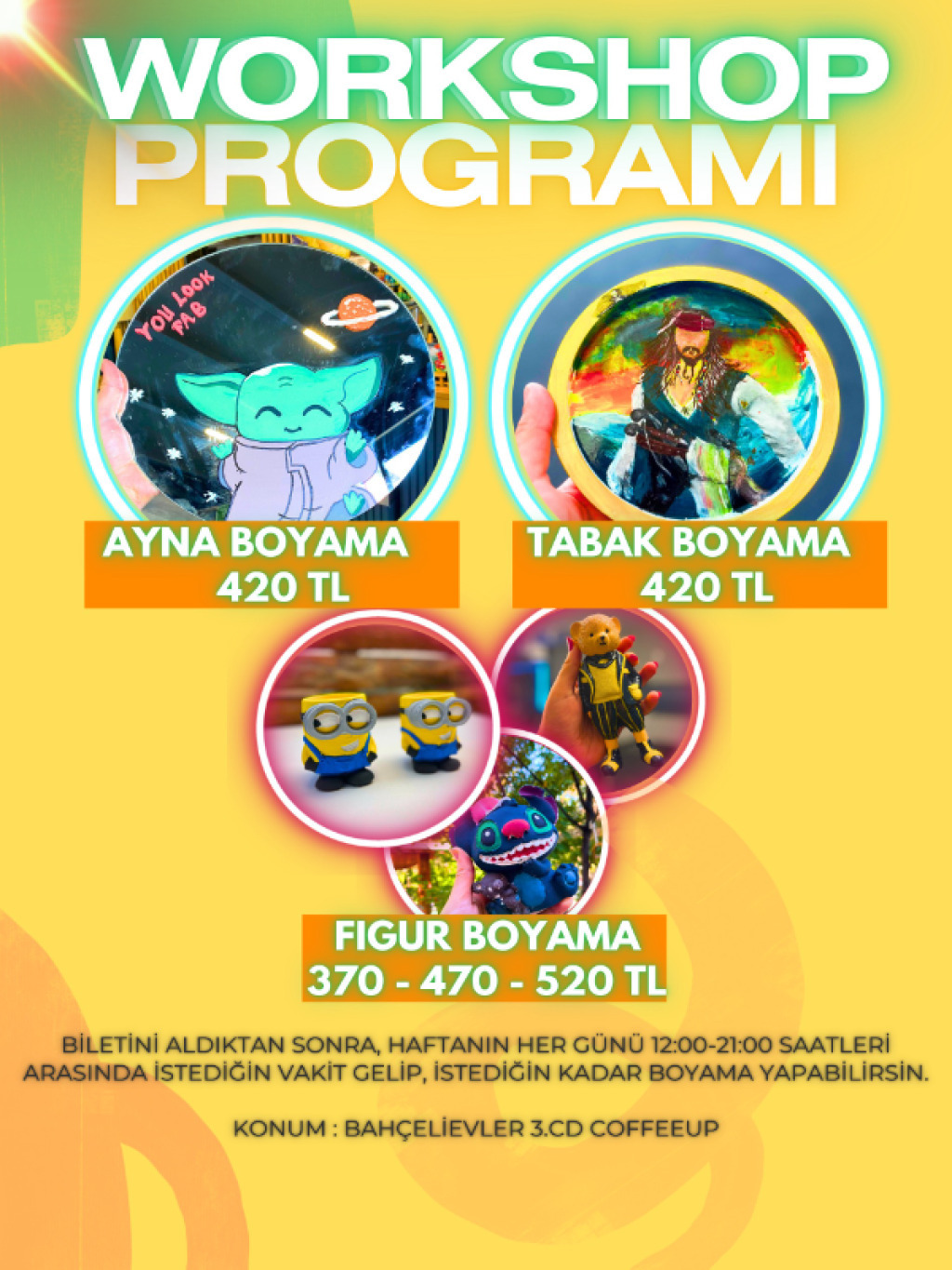 Workshop: Etkinlik Takvimi - Sanatco Ankara