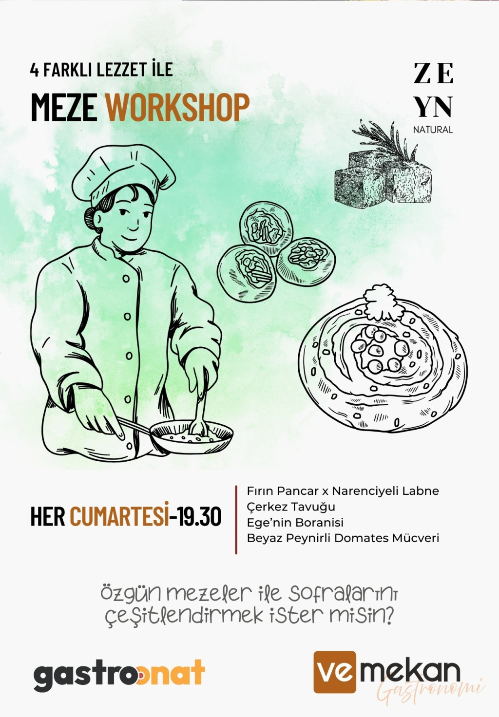 Workshop: Mezeler | Gastroonat X veMekan
