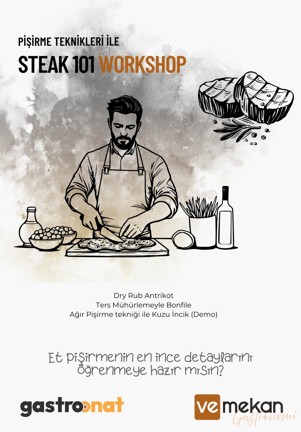Workshop: Steak 101 | Gastroonat X veMekan
