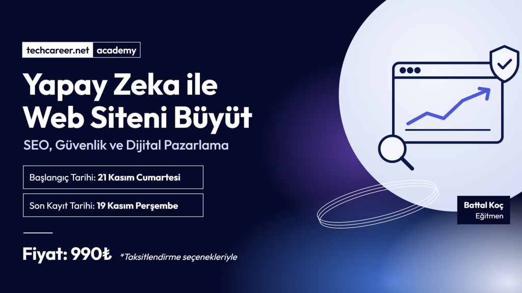 Yapay Zeka ile Web Sitesini Büyüt: SEO, Güvenlik ve Dijital
Pazarlama