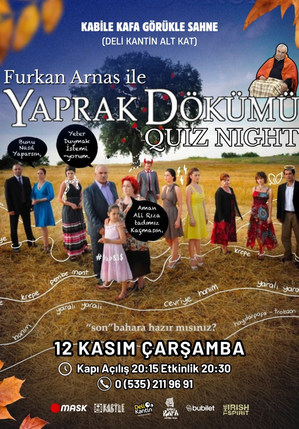 Yaprak Dökümü Quiz Night - Furkan Arnas ile