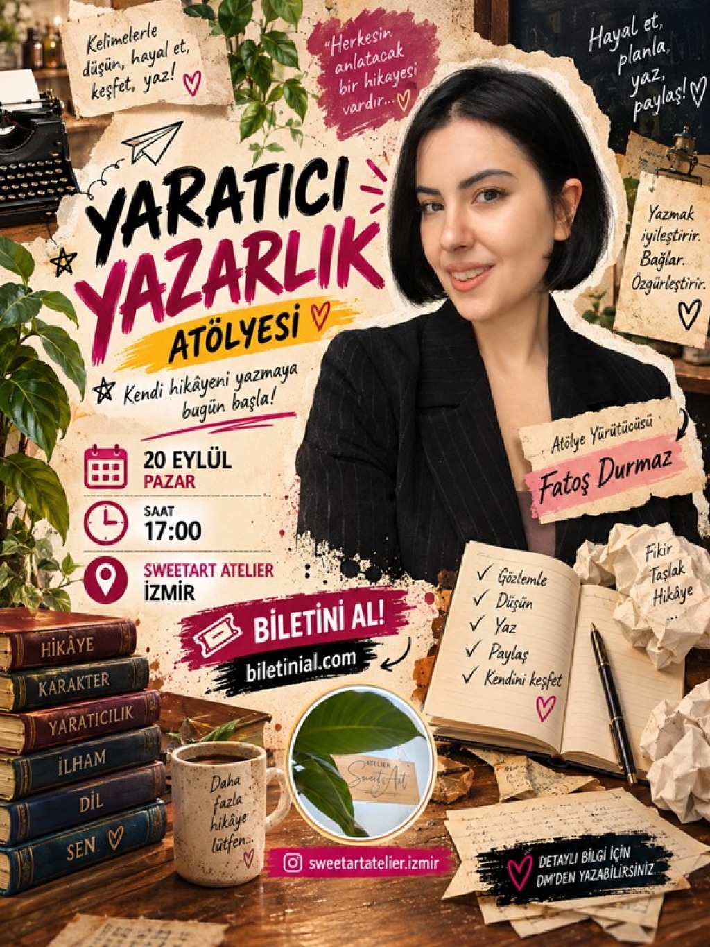 Yaratıcı Yazarlık Atölyesi