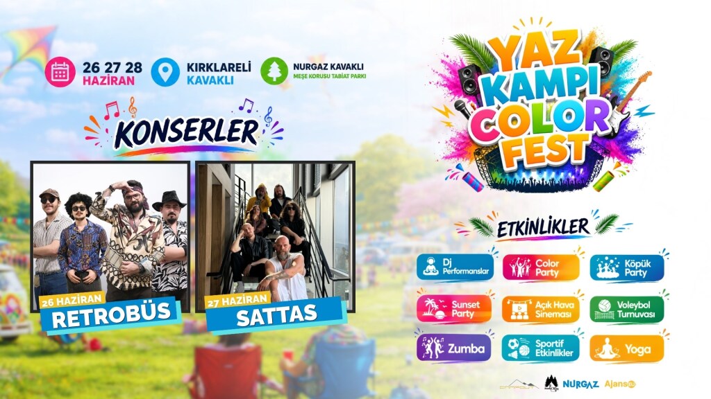 YAZ KAMPI COLOR FEST | KAMPWAY X NURGAZ
