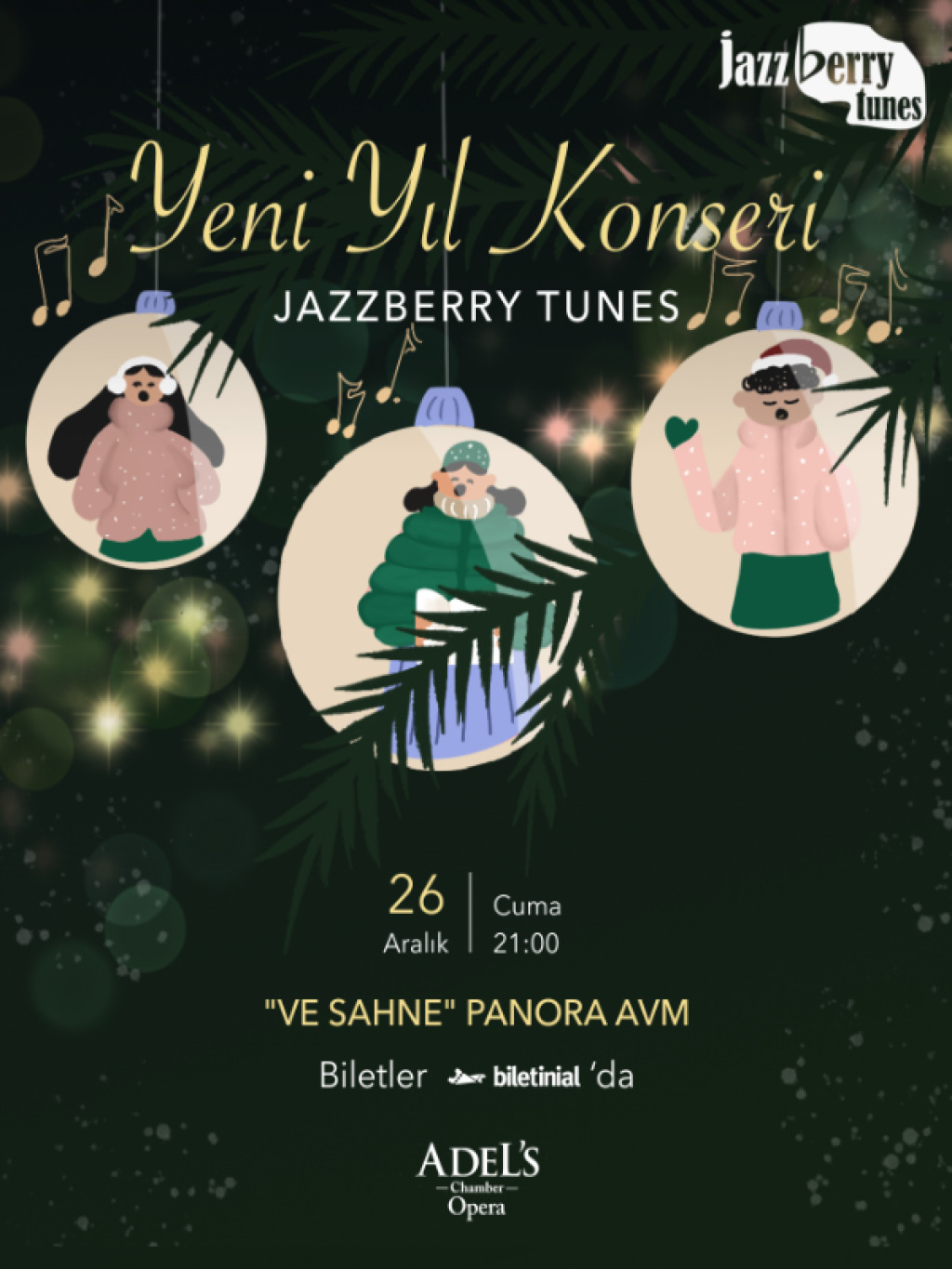 Yeni Yıl Konseri Jazberry Tunes