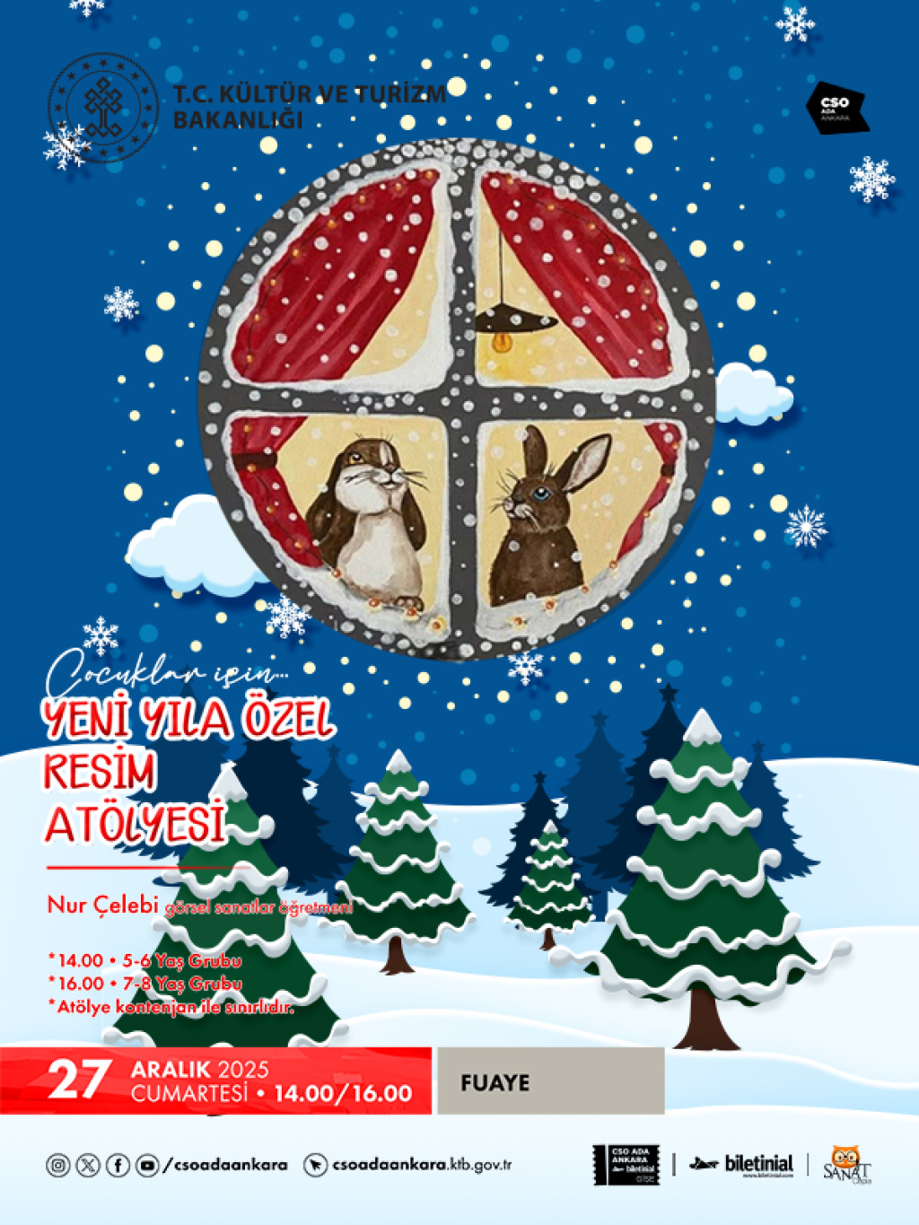 Yeni Yıla Özel Resim Atölyesi