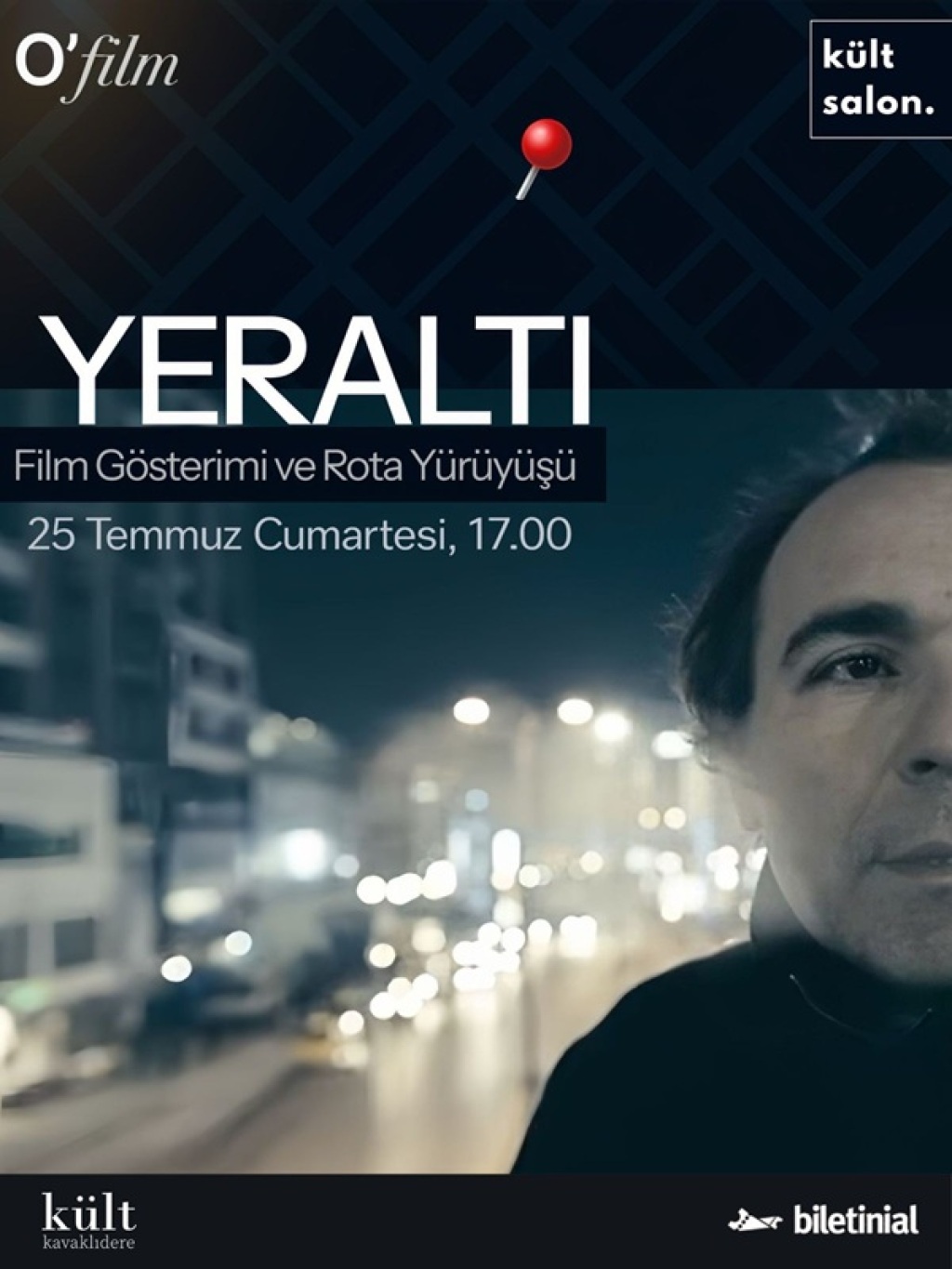 "Yeraltı" Film Gösterimi ve Sinematik Rota Yürüyüşü