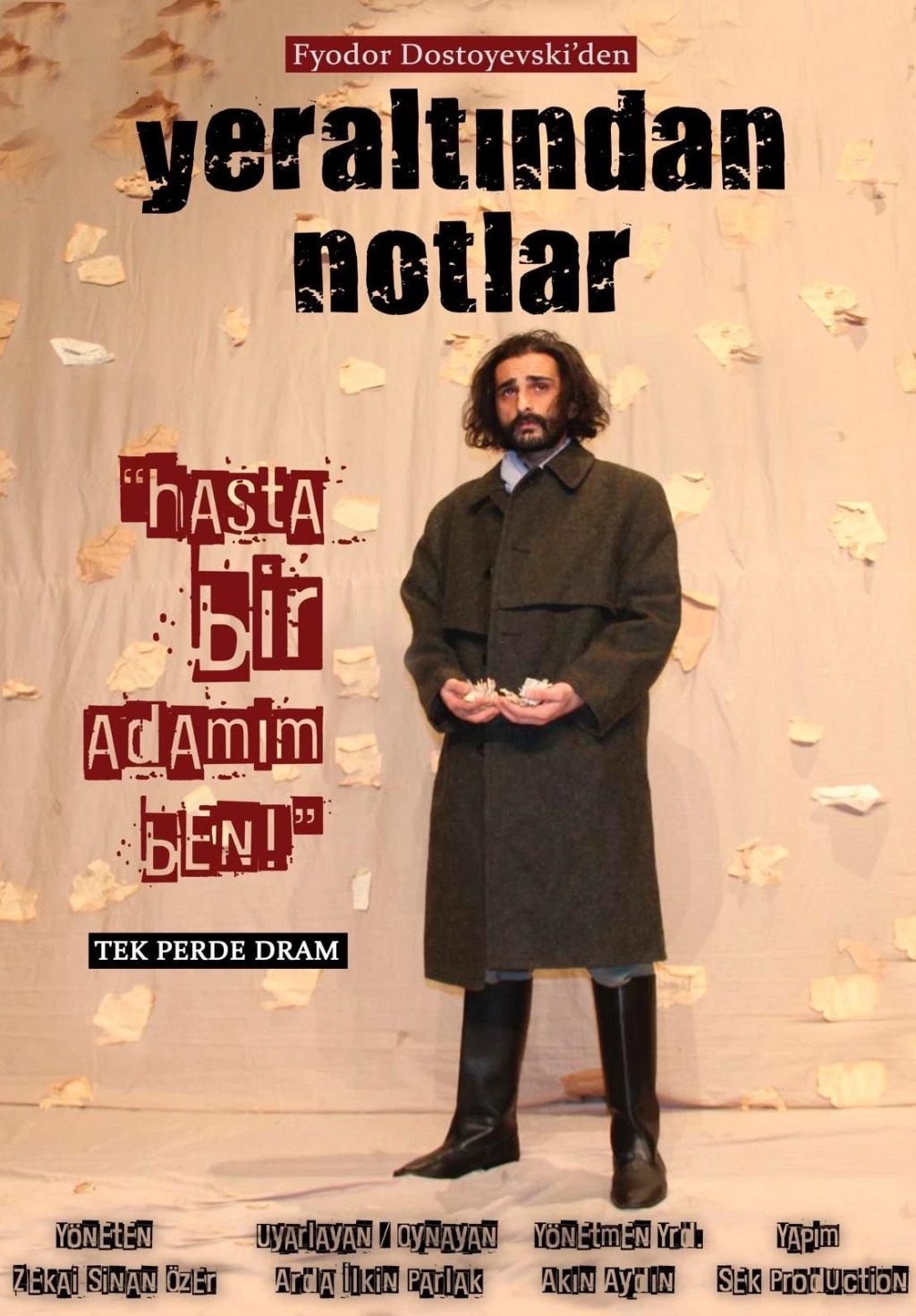 Yeraltından Notlar Oyunu - Konya Tiyatro