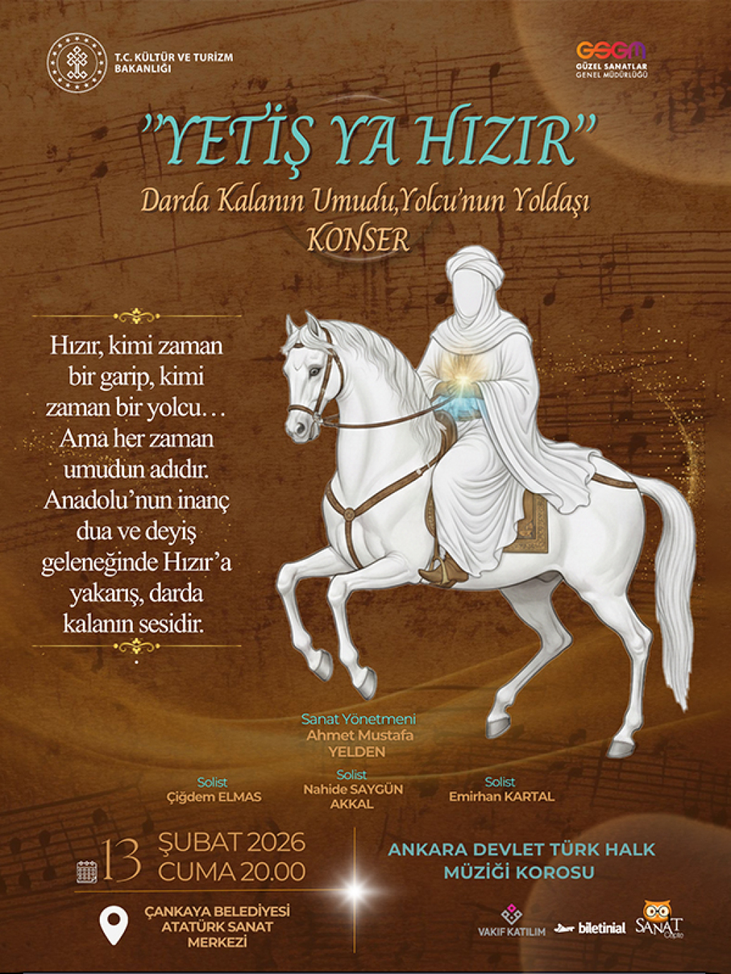 Yetiş Ya Hızır - Ankara Devlet Türk Halk Müziği Korosu