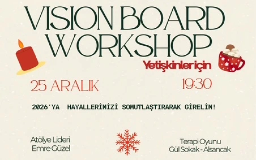 Yetişkin Vision Board Atölyesi