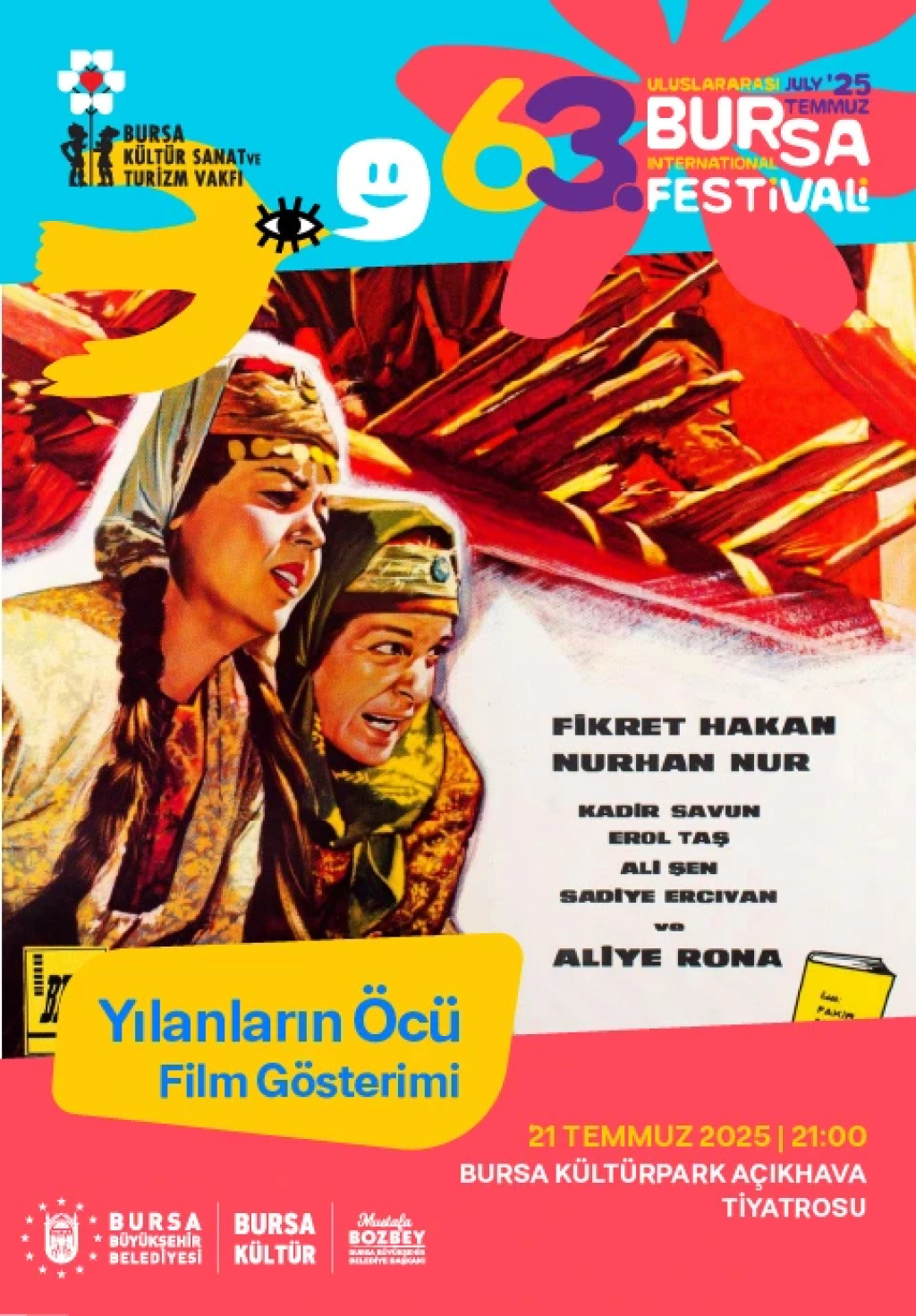 Yılanların Öcü Film Gösterimi - 63. Uluslararası Bursa