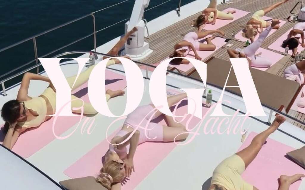 Yoga In A Yacht